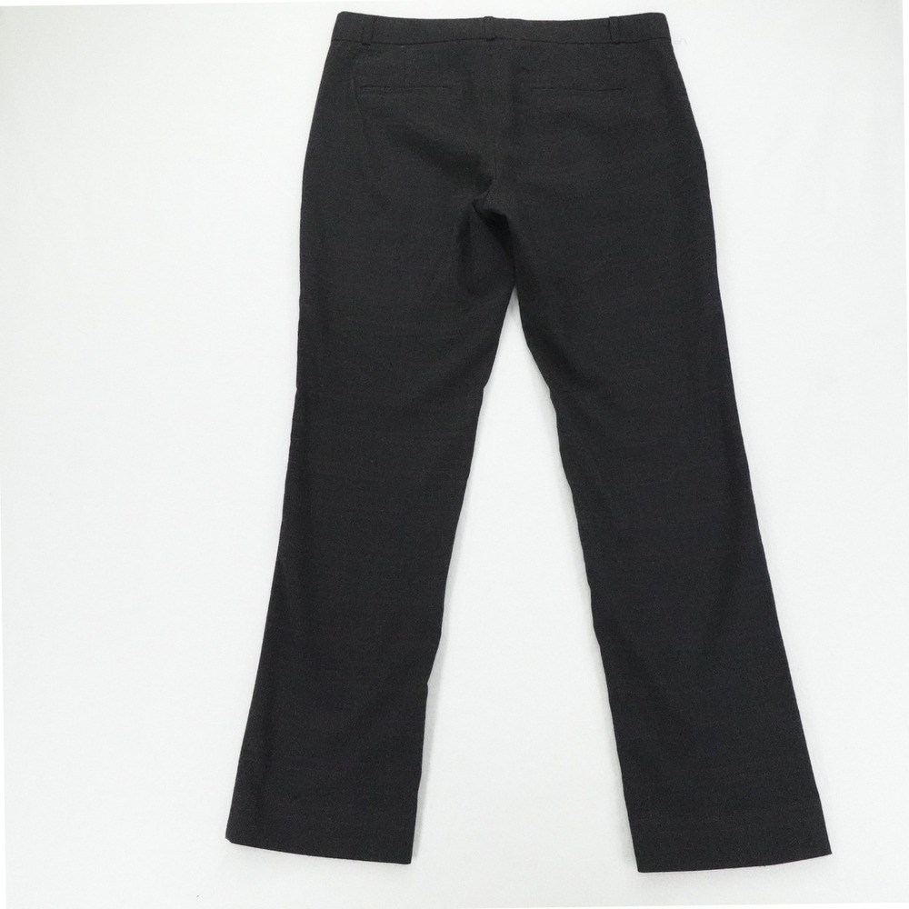 Banana Republic Pants Womens 10 Black Reegan Wool Blend Straight Professional